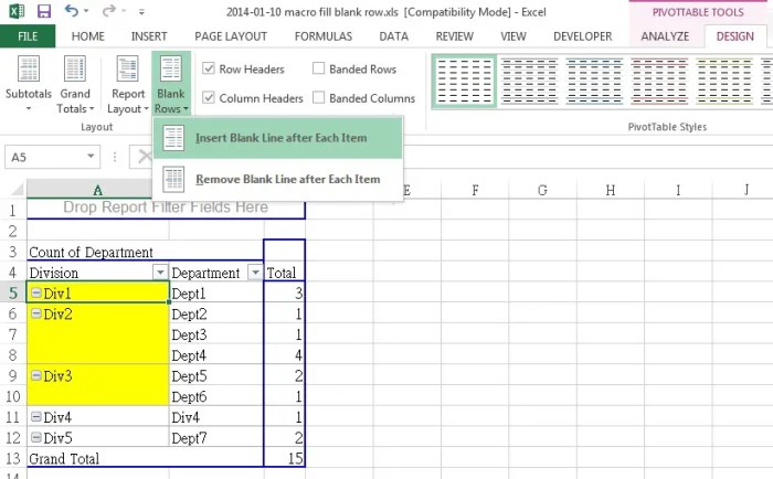 Positioning column tables multi text